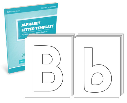 Alphabet Letter Template Set