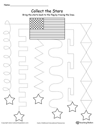 Trace the Pattern to Collect the Stars