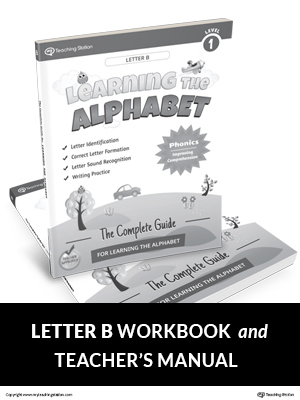Learning the Alphabet Letter B Workbook