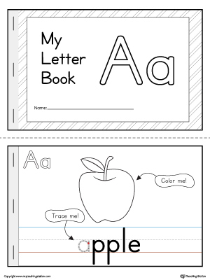 Letter A Mini Book is the perfect activity for practicing identifying the letter A beginning sound and tracing the lowercase letter shape.