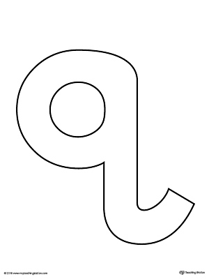 Lowercase Letter Q Template Printable