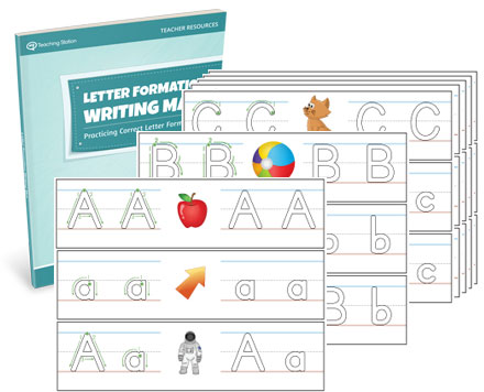 Letter Formation Writing Mat Set