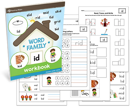 ID Word Family Workbook