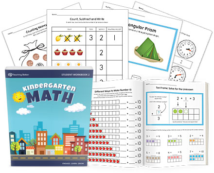 Kindergarten Math Workbook Part 2