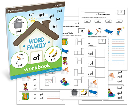 OT Word Family CVC Workbook