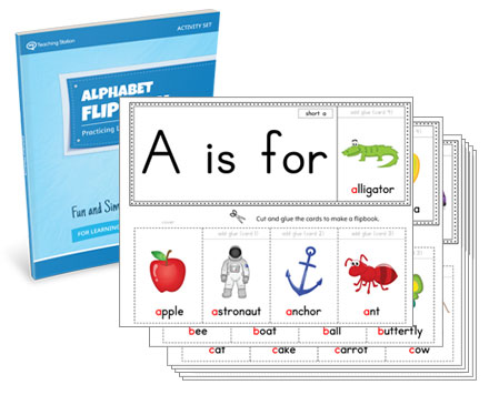 Alphabet Flipbook Activity Set