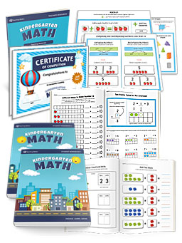 Complete Kindergarten Math Curriculum Student Workbooks Plus Teacher Resources