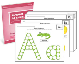 Alphabet Do-A-Dot Letter Activity Set