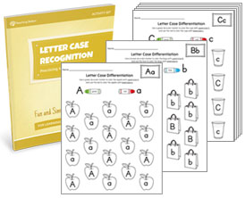 Letter Case Recognition Activity Set