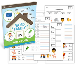 IN Word Family Workbook