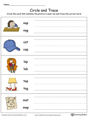 Build vocabulary, learn phonics and practice writing with this AP Word Family worksheet.