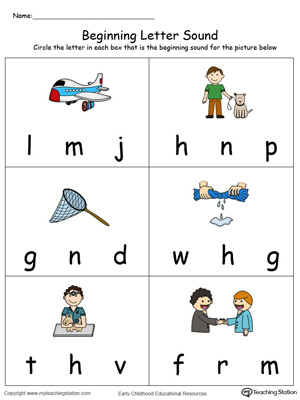 Beginning Letter Sound: ET Words in Color