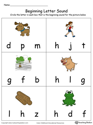 Practice beginning letter sounds and trace the words with this OG Word Family worksheet.