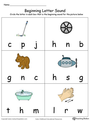 Beginning Letter Sound: UB Words in Color