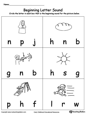 Beginning Letter Sound: UN Words