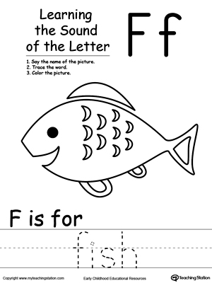 Learning Beginning Letter Sound: F