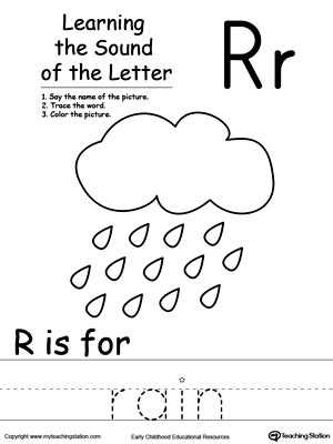 Learning Beginning Letter Sound: R