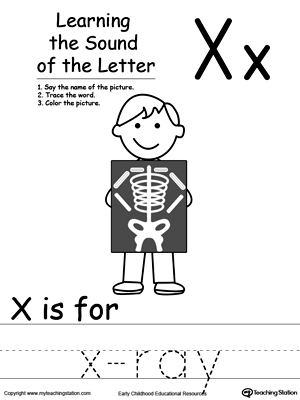 learning beginning letter sound x myteachingstationcom