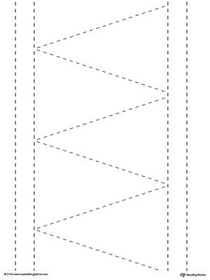 Line Tracing: Diagonal and Straight Lines