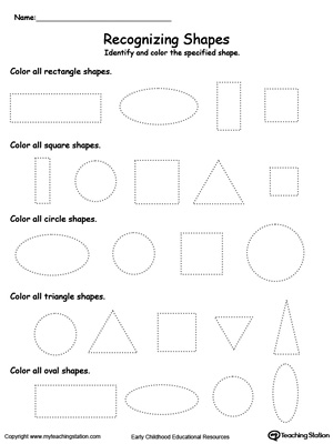 Recognizing Shapes