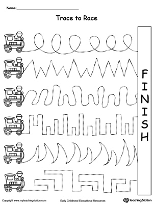 Trace to Race: Train Track