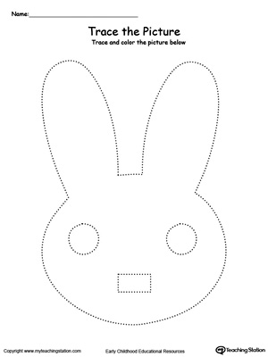 Bunny Picture Tracing