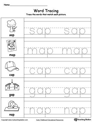 Word Tracing: AP Words