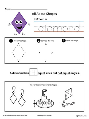 All About Diamond Shapes in Color