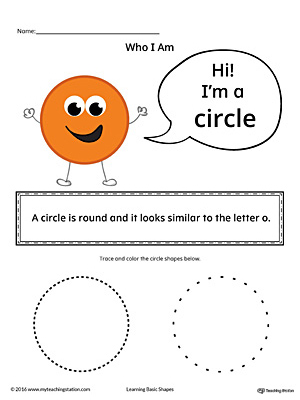 Learning Basic Geometric Shape: Circle (Color)