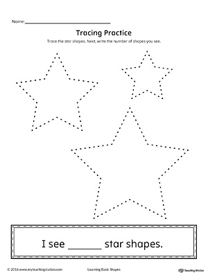 Geometric Shape Counting and Tracing: Star
