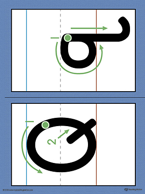 Use the Alphabet Letter Q Formation Printable Card to help your child build handwriting confidence by teaching the correct letter formation guidelines from the very beginning.