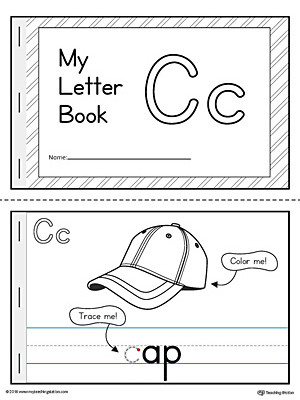 Letter C Mini Book Printable
