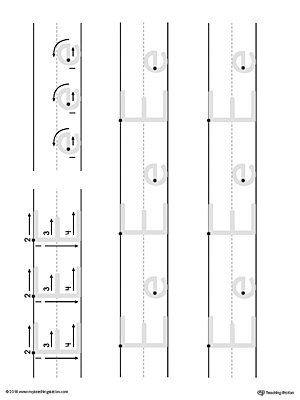 Uppercase and Lowercase Letter E Printable Writing Mat