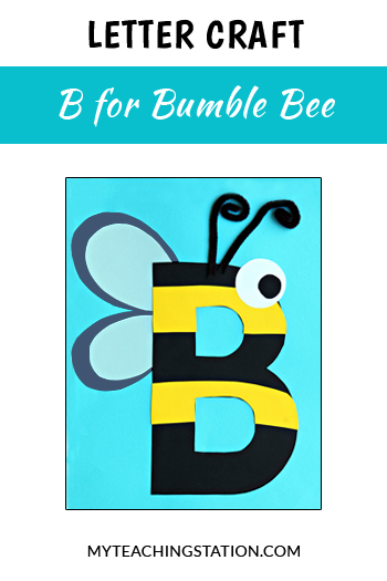 Letter B Craft: Bee