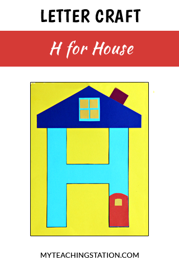 Letter H Craft: House