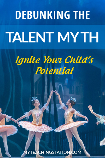 The talent myth and the 10,000 hour rule of practice. Learn how the talent myth affects your child's development.
