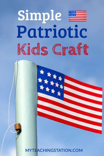 Simple Memorial Day Kids Art Craft