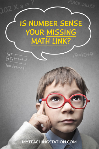 Is Number Sense Your Missing Math Link?