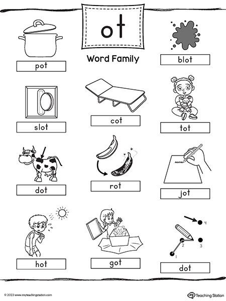 OT Word Family Image Poster