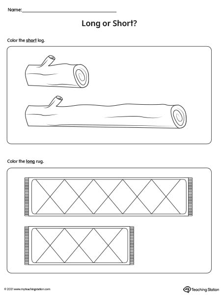 preschool measurement printable worksheets myteachingstation com